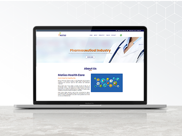 matias | Pharmaceutical website development